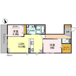 Maison de le Cielの物件間取画像